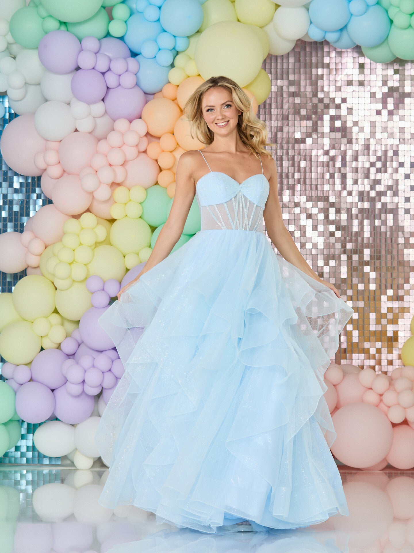 tiffany prom dresses Blue Soft Satin Spaghtti Strap Mermaid Fashion Dresses.PD AlineBridal Discover this exquisite prom dress for your event at French Novelty in Jacksonville Tiffanys Prom - Delta Light