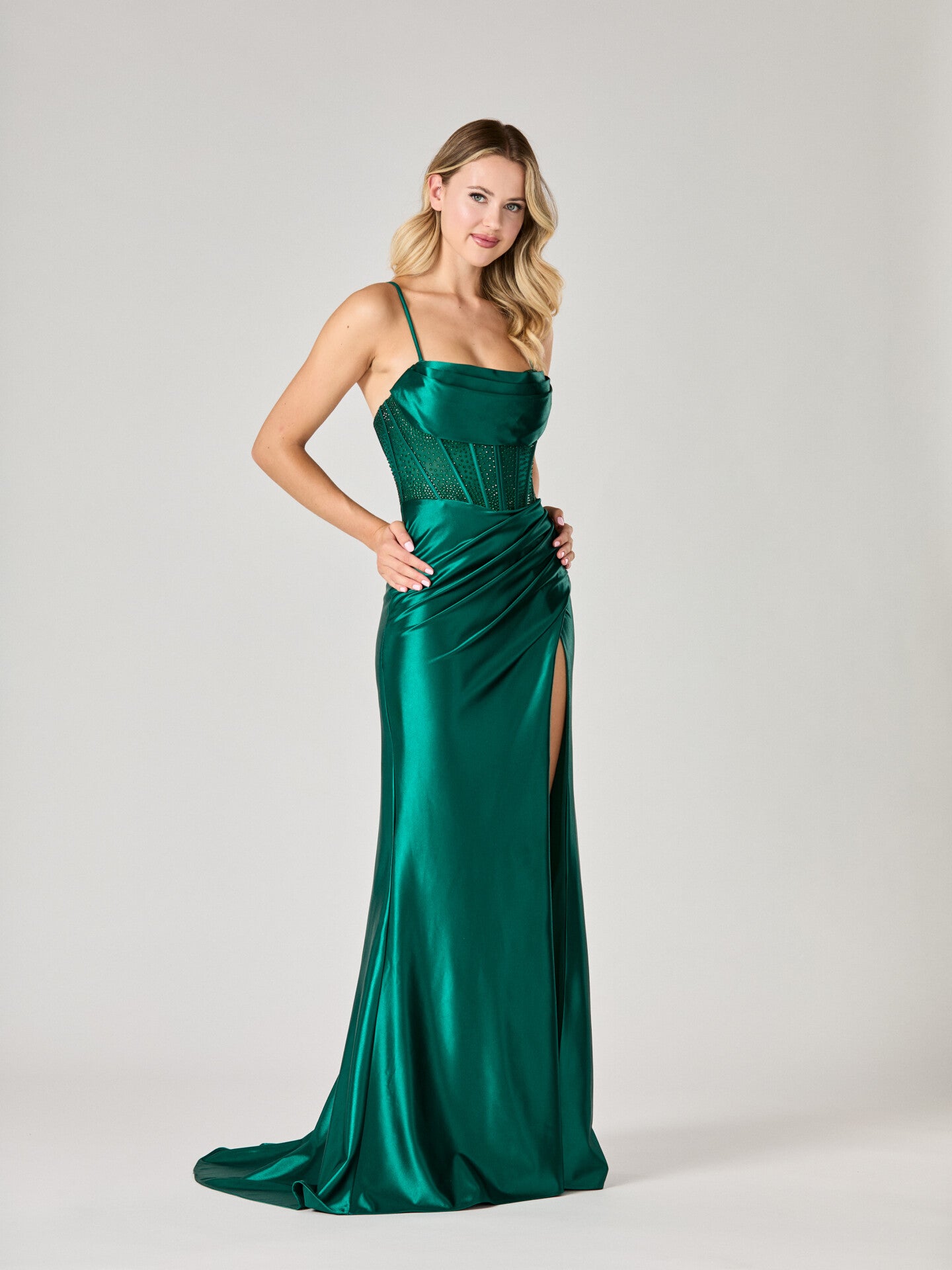 green emerald velvet dress Off The Shoulder Gold A-Line Metallic Pleated Long Formal Gown Gold / 14